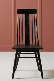 And if you like to coordinate your furniture, we have matching dining sets, too. Delancey Black Wood High Back Dining Chair