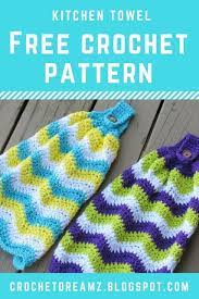 Maybe you would like to learn more about one of these? Chevron Kitchen Towel Free Crochet Pattern Crochet Dreamz