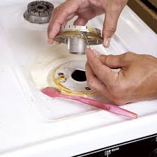 Use a plastic knife or spatula to scrape off any hardened foods and wipe the area with warm, soapy water. Here S How To Properly Clean Your Electric Stove Family Handyman