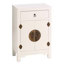 Fermeture centralisée par clés (2 clefs fournies) colris standard au choix. Confiturier 2 Portes 1 Tiroir Blanc Meuble Chinois Pekin Achat Prix Fnac