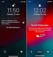 How To Add Weather Widget To Ios 12 Lock Screen Lockscreen Ios Iphone Wallpaper Iphone