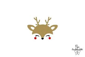 petit cerf renne de noel applique flex thermocollant dimension etsy coloriage fc bayern gratuit