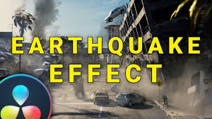 Make The Earthquake Effect Fast In Davinci Resolve 16 Earthquake Effects Digital Illustration Tutorial Earthquake