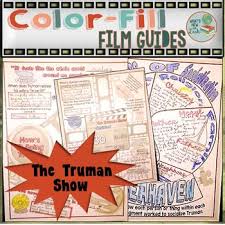 The Truman Show Color Fill Film Guide Doodle Notes Doodle Notes The Truman Show Substitute Teacher Lesson Plans