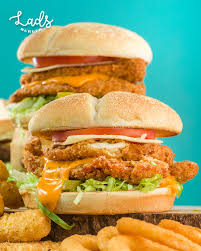 Lads Chicken Escalope Burger Breakfast Burger Cooking Recipes Burger