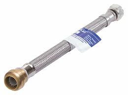 What do i need to connect this pvc line to the installed meter? Grainger Approved Water Heater Connector 3 4 In Hose Fitting A Size 3 4 In Hose Fitting B Size 444l63 48231 Grainger