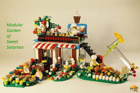 Lego Ideas Build An Add On Modular Garden Of Sweet Surprises For 31077 Sweet Surprises Lego