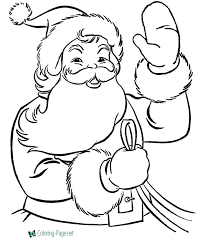 Show your kids a fun way to learn the abcs with alphabet printables they can color. Santa Coloring Pages