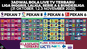 Bola parlay, prediksi bola terpercaya, prediksi bola terbaik, prediksi bola terakurat, prediksi bola indonesia, jadwal bola hari ini Jadwal Bola Malam Ini Live Net Tv Rcti 2020 Liga Inggris Serie A Italia Laliga Bundesliga Youtube