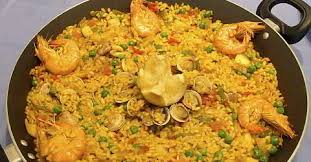 Paella de verduras), seafood paella (spanish: Barcelona De Recipe Of A Catalan Paella