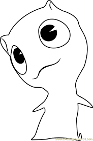 Show your kids a fun way to learn the abcs with alphabet printables they can color. Fingerlings Coloring Page For Kids Free Slugterra Printable Coloring Pages Online For Kids Coloringpages101 Com Coloring Pages For Kids