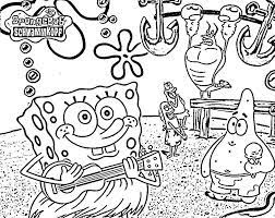 I just thought of larry the lobster, so i made this unholy fusion of the two. Online Coloring Pages Lobster Coloring Page Spongebob Patrick Larry The Lobster Spongebob