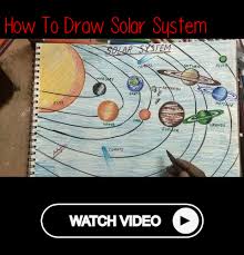 How To Draw Solar System Drawings Drawing Skills Solar System