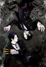 Anime Black Butler Sebastian Demon Form Pin On Black Butler