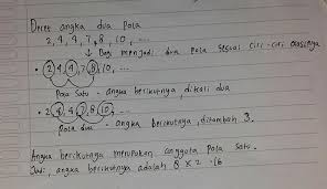 Tips dan trik sederhana, mengerjakan soal angka deret / deret angka. Urutan Berikutnya Adalah Angka Deret 2 4 4 7 8 10 Brainly Co Id
