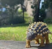OEM ODM PVC Plastic Dinosaur Toys Saichania Realistic Eco-friendly Dinosaur  Figure Ankylosaurus Toys