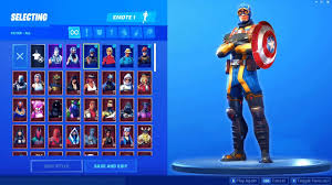 Not only have the skins been leaked but the customization options players will have available to them to. Captain America Leaked Skin In Fortnite Leaked Fortnite Skins Emotes Pickaxe Backbling Youtube