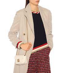 Gg marmont matelassé leather super mini bag. Gg Marmont Super Mini Shoulder Bag Gucci Mytheresa