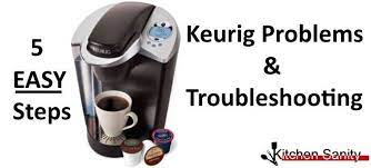Keurig Troubleshooting How To Fix Keurig Coffee Maker Problems Kitchensanity Keurig Coffee Makers Keurig Keurig Coffee