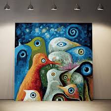 Abstract Animal Art Paint By Number Kit Animal Acrylic Etsy Abstract Animal Art Abstract Canvas Art Canvas Painting