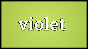 Violet can be loosely associated with the color of light at the short wavelength end of the visible spectrum, between blue and invisible ultraviolet. Violet Meaning Youtube