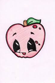 Apple Cartoon Etsy In 2021 Easy Drawings Cute Easy Drawings Cute Cartoon Drawings