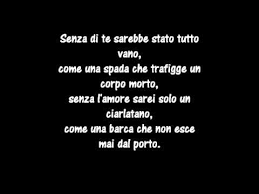 Translation of 'a te' by jovanotti from italian to english. Skitarrate Accordi Testi Tutto L Amore Che Ho Jovanotti
