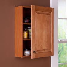 Glacier Bay Chelsea 18 In W Over John Wall Cabinet In Nutmeg Choj18com N The Home Depot Bathroom Vanity Storage Wall Cabinet Bathroom Storage