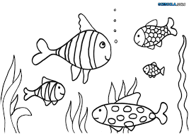 8 Desenhos De Peixes Para Colorir So Escola