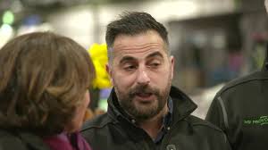 Chris Bath chats with Mouhamad Dib, Daniel Blockley and Aaron Beesley