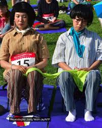 ACHEI MEU ESPORTE 😅🧘🏻 • Na Coreia do Sul, não fazer nada passou a ser reconhecido como uma forma curiosa de esporte. O país, conhecido por sua cultura de alta produtividade e