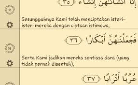 Video ini dibuat bagi yang sudah tamat. Surah Al Waqiah Ayat 35 38 Rumi Gbodhi Cute766