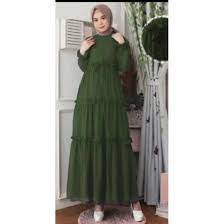 Apa itu gambar 3d atau 3 dimensi? Gamis 3 Dara Gamis Seruty Babydoll Polos Shopee Indonesia