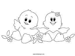 Pulcini Da Colorare Tuttodisegni Com Pulcini Idee Pasquali Pasqua