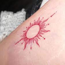 Pin By Elena Simonyan On Tattoos Hippie Tattoo Red Ink Tattoos Red Tattoos