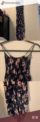 J For Justify Blue Floral Dress J For Justify Cotton Size Large Blue Floral Dress J For Justify Dresses Floral Blue Dress Floral Dress Dresses