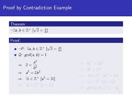 Proof By Contradiction Example Discrete Math Payment Proof 2020