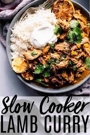 Enjoy a creamy and savory bowl of this filling chickpea… Slow Cooker Lamb Curry Is A Hearty Meal That S Easy To Prepare Delicious This Easy Lamb Curry Recipe R Slow Cooker Lamb Lamb Curry Recipes Slow Cooker Curry