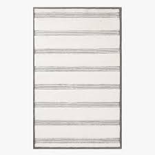 Shaggy Stripe Wool Rug Navy Pottery Barn Teen Each rug is made from the heart.