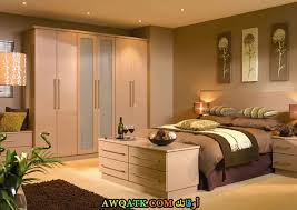 غرف نوم بيج وبني