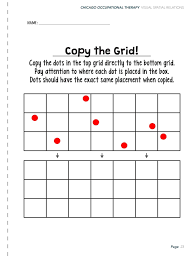Visual Perceptual Activity Worksheets Chicago Occupational Therapy Visual Perceptual Activities Visual Perception Activities Occupational Therapy