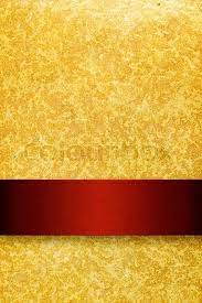 Gold Background With Rich Red Ribbon Stock Photo Colourbox Red Wallpaper Gold Background Gold Wallpaper