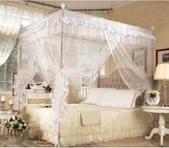 4 Corner Post Bed White Canopy Mosquito King Queen Twin Sizes Netting Or Frame Ebay Princess Canopy Bed Canopy Bed Frame Princess Bed This bed is a queen size bed, but am sure it can be adjusted to any size as long as you know the dimensions.