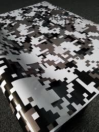 Black And Grey Camo Vinyl Wrap White Digital Camo Camouflage Vinyl Wrap Digital Camo Vinyl Wrap Camo Wraps