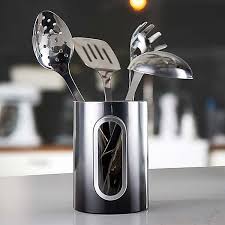 Please check the recycling rules in your community and if recycling facilities exist in your area. Daewoo Callisto Stainless Steel Utensil Holder Kaleidoscope