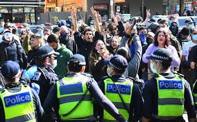 Victorian department of health and human while governments in the u.k., italy and germany have faced protests against second. People Protesting Against Coronavirus Lockdown Arrested In Melbourne Amid Clashes With Police Rnz News
