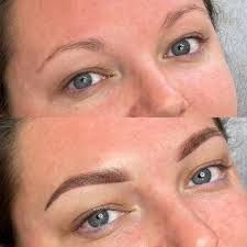 Who's this with her flash new brows?! 😍😍😍 Here's to easy mornings  without the brow pencil @alinta_shay! Are you ready to consider brow  tattoo? Get in touch to request an info sheet