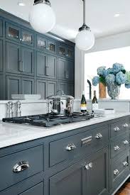 Blue Gray Paint For Kitchen Best Blue Gray Kitchen Ideas On Colored Gray Painted Fireplace Gray Kitchen Cabinet Design Grey Kitchen Designs Kitchen Renovation