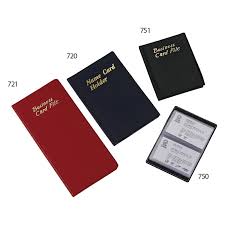 They are shared during formal introductions as a convenience and a memory aid. Vinyl Business Card Holder Manufacturer Leos