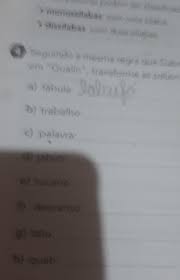 Seguindo A Mesma Regra Que Gabriel O Pensador Criou Em Gualin Transforme As Palavras A Seguir Brainly Com Br